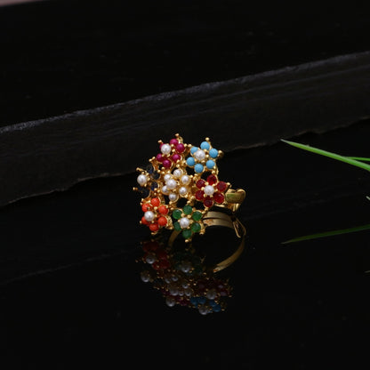 Zirconia Bloom Ring - Riwaaj