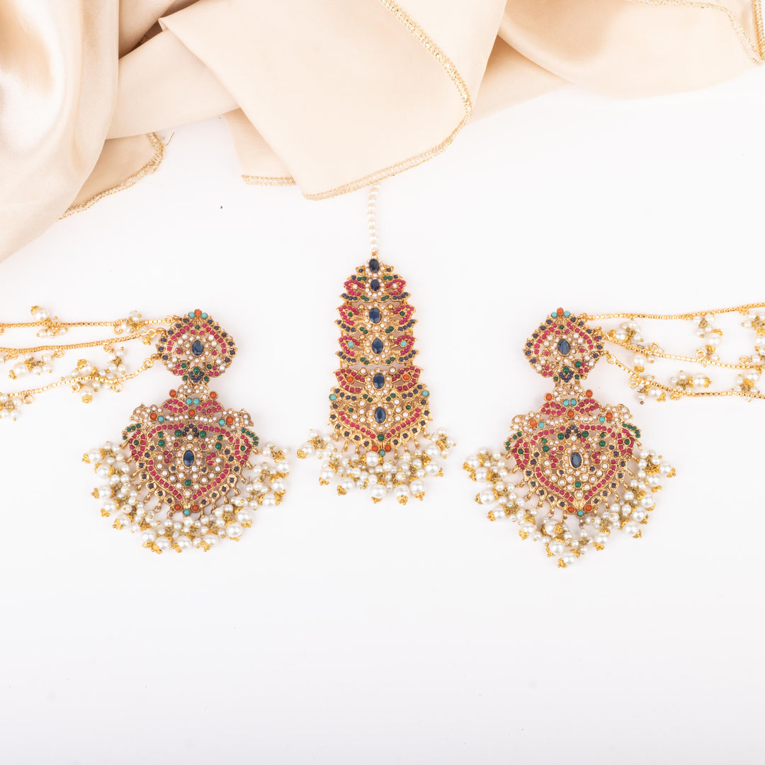 Sahara Earring with Teeka
