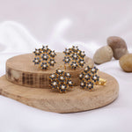 Load image into Gallery viewer, Zirconia Flower Locket Set
