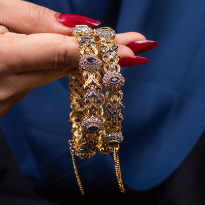 Eternal Aura Bangles Blue