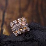 Load image into Gallery viewer, Diamond Star Ring
