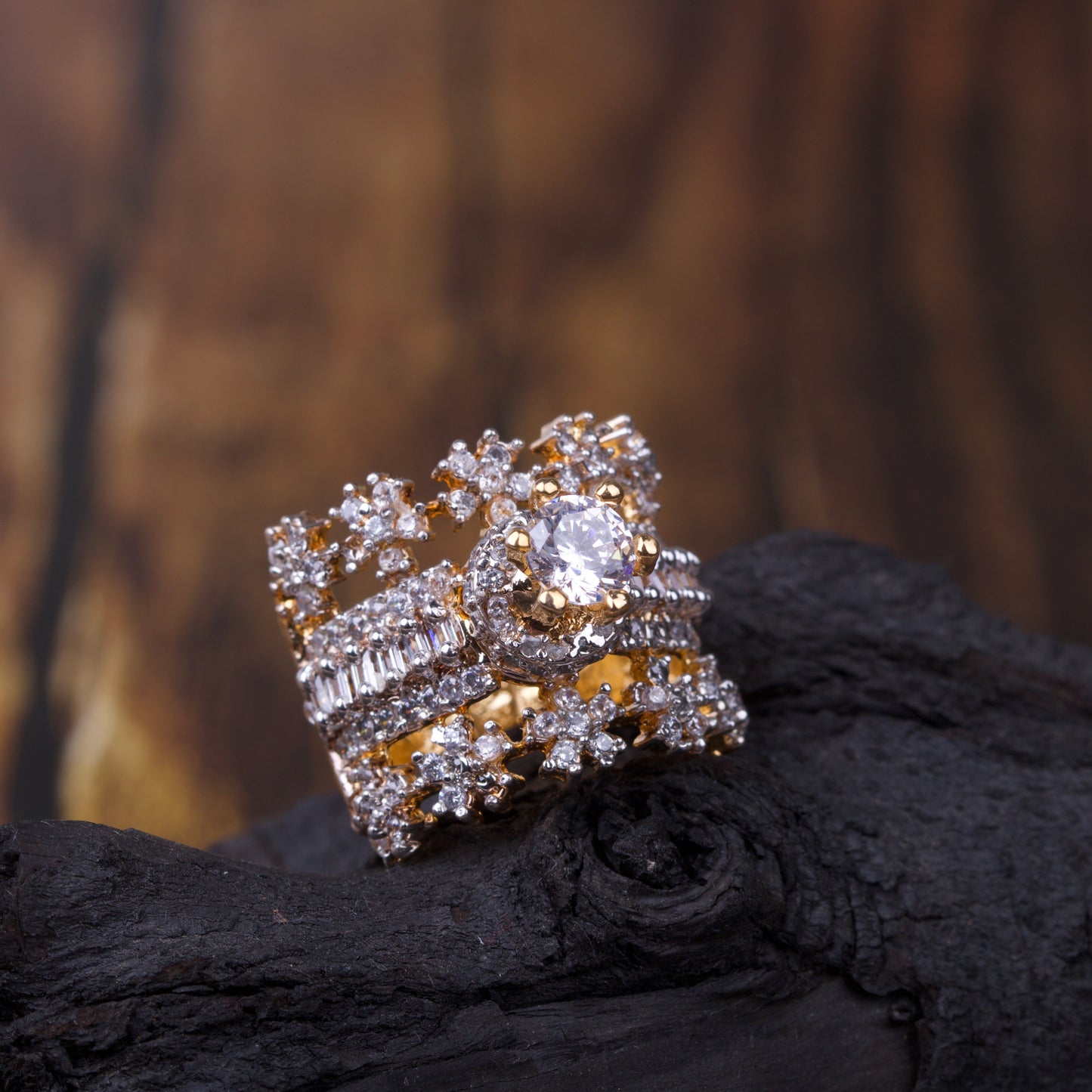 Diamond Star Ring