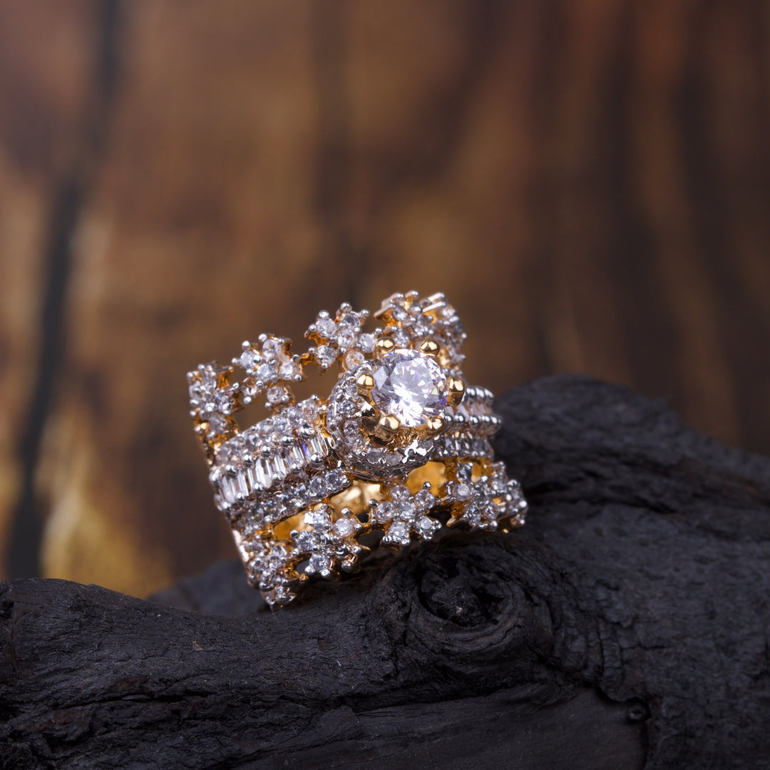 Diamond Star Ring