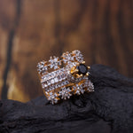 Load image into Gallery viewer, Diamond Star Ring
