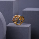 Load image into Gallery viewer, Zircon Grid Ring
