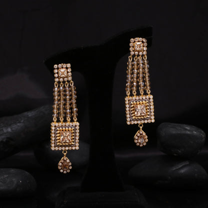 Tribal Rectangular Earrings