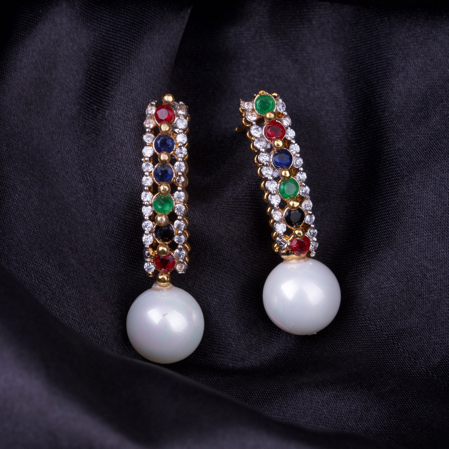 Pearl Rainbow Studs