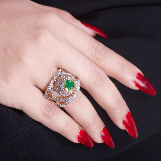 Crown Cut Ring