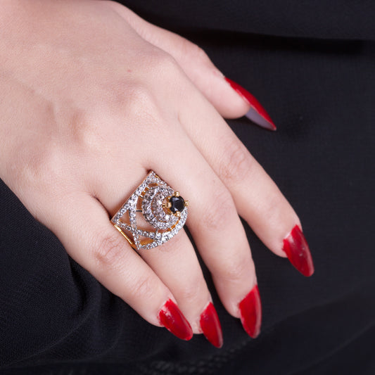 Crown Cut Ring