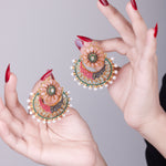 Load image into Gallery viewer, Navratan Designer Studs
