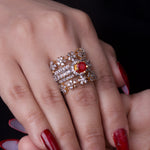 Load image into Gallery viewer, Diamond Star Ring
