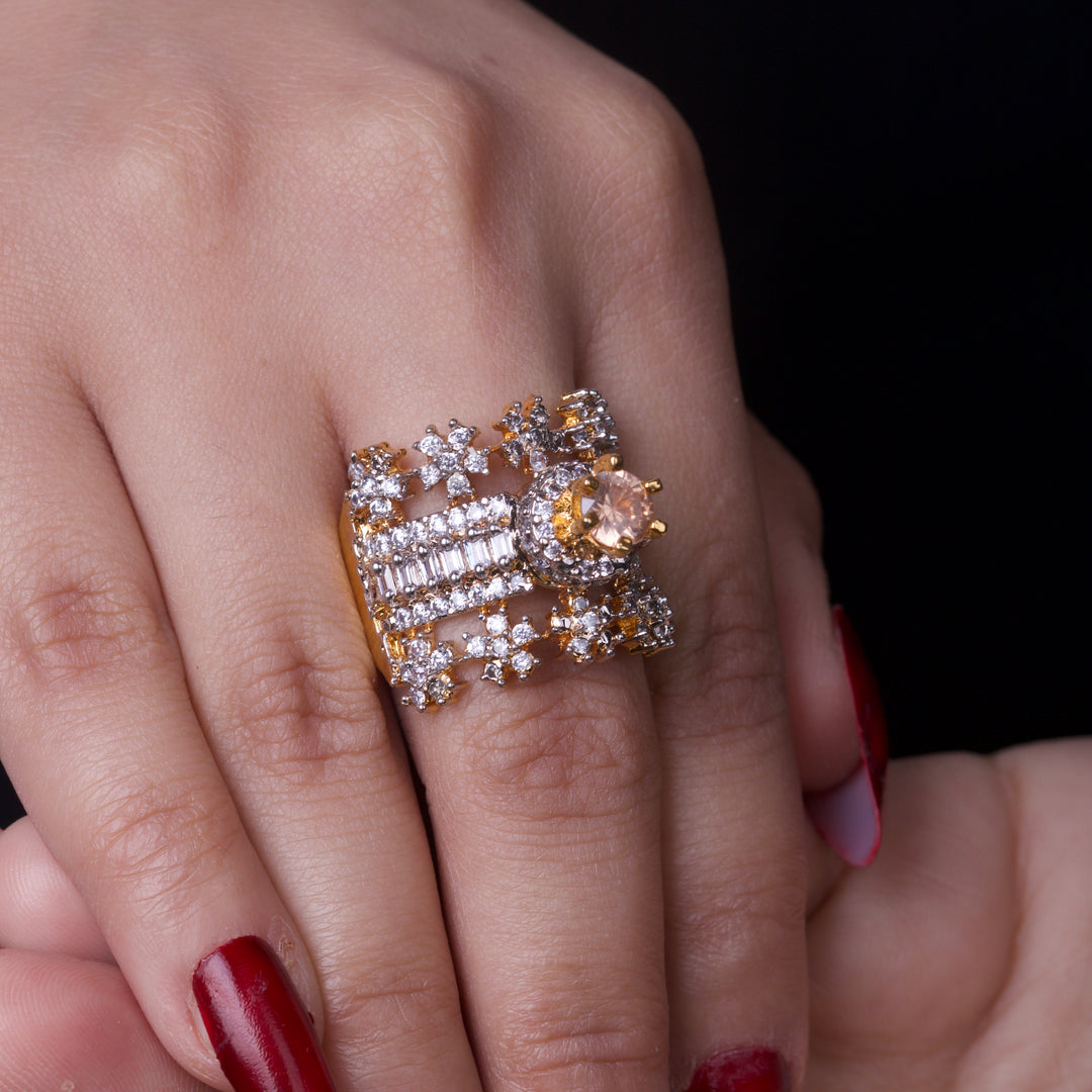 Diamond Star Ring