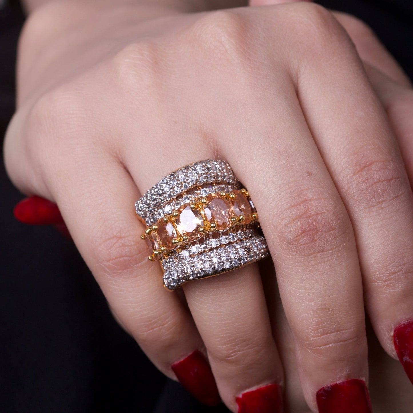 Seven Stones Ring - Riwaaj