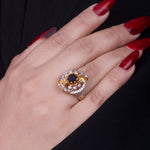Load image into Gallery viewer, Sun Flower Ring
