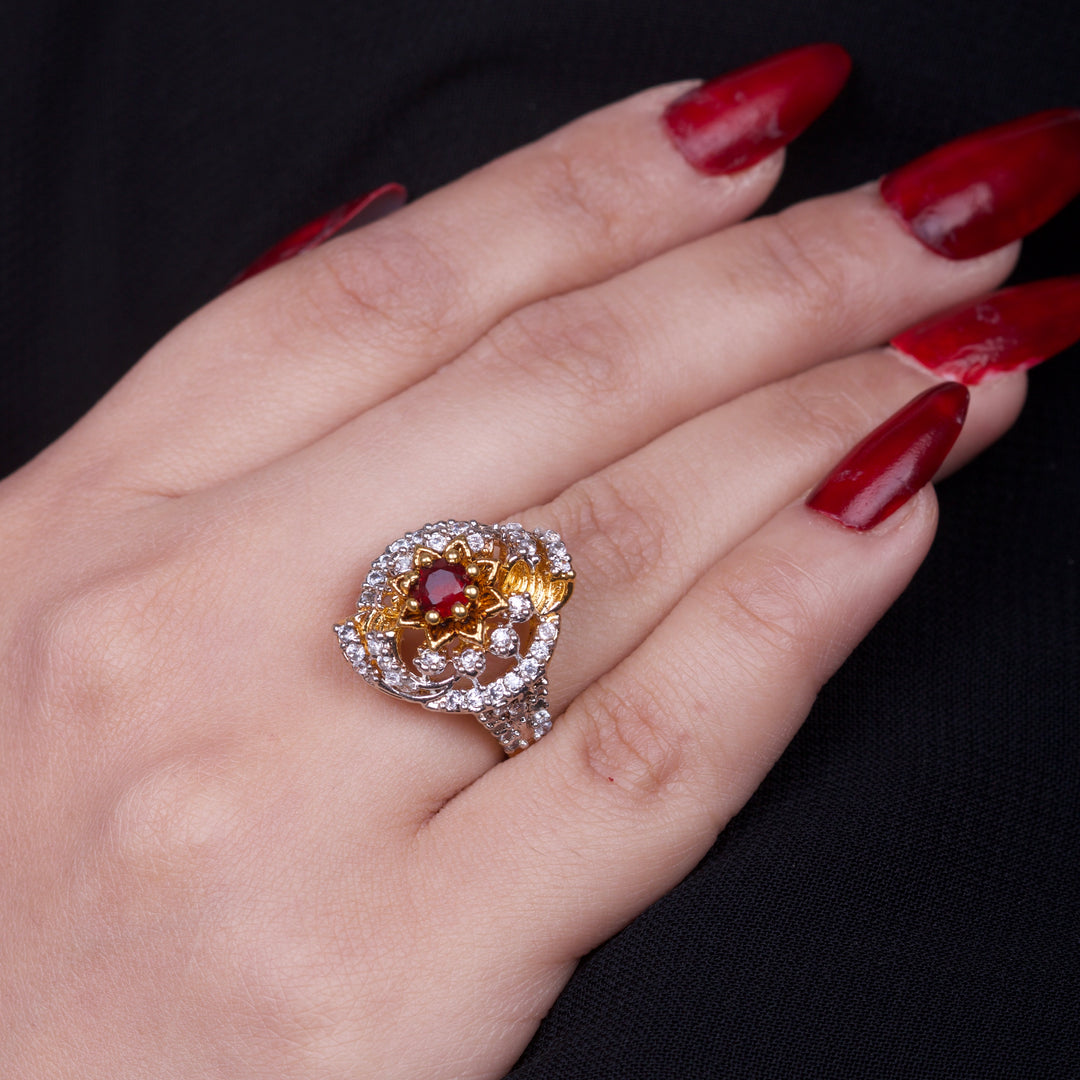 Sun Flower Ring