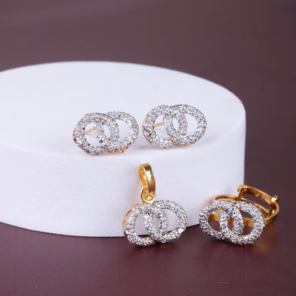 Infinity Glow Locket Set