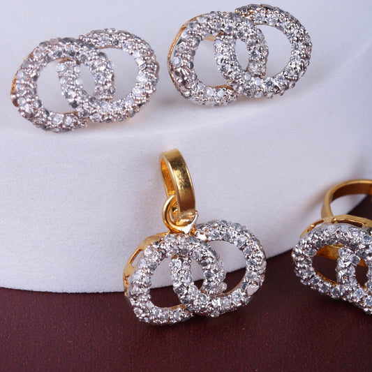 Infinity Glow Locket Set