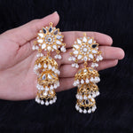 Load image into Gallery viewer, Sitara Shine Jhumkas 02
