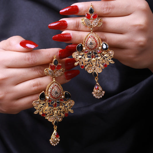 Mehrunisa Statement Earrings