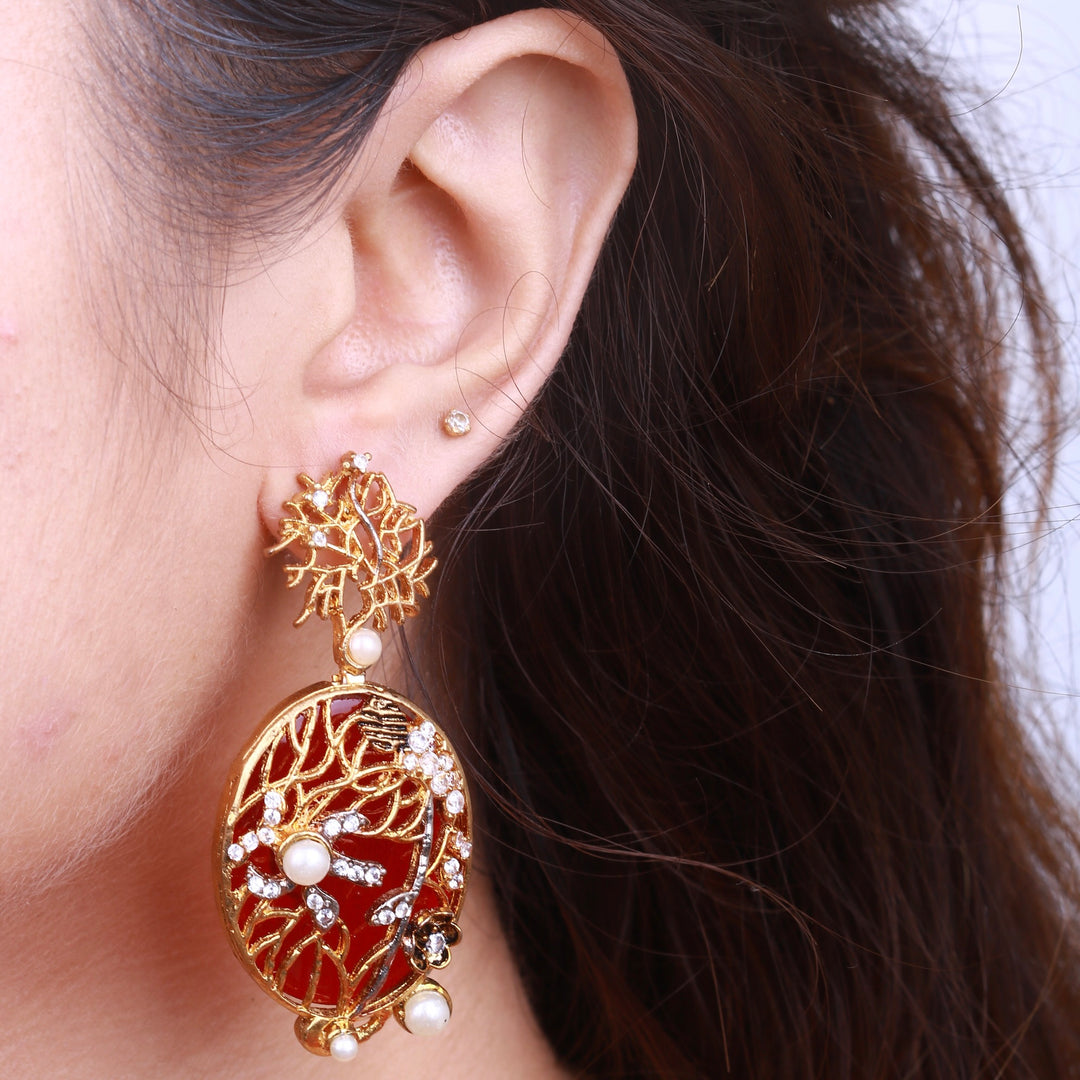 Golden Vines Earrings