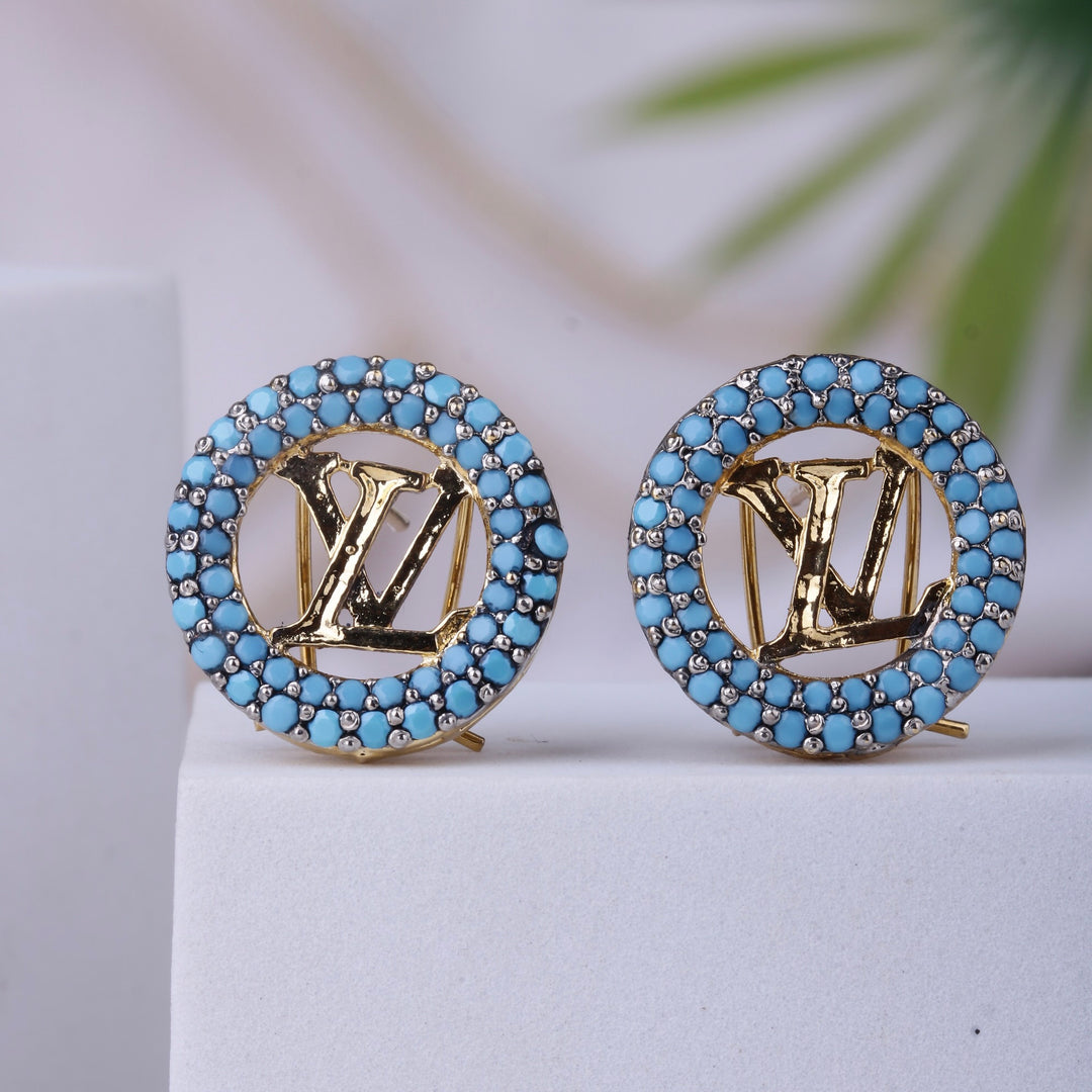 Luxury Zircon Stud Earrings