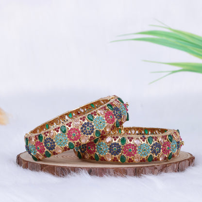 Navratan Sitara Spark Bangles