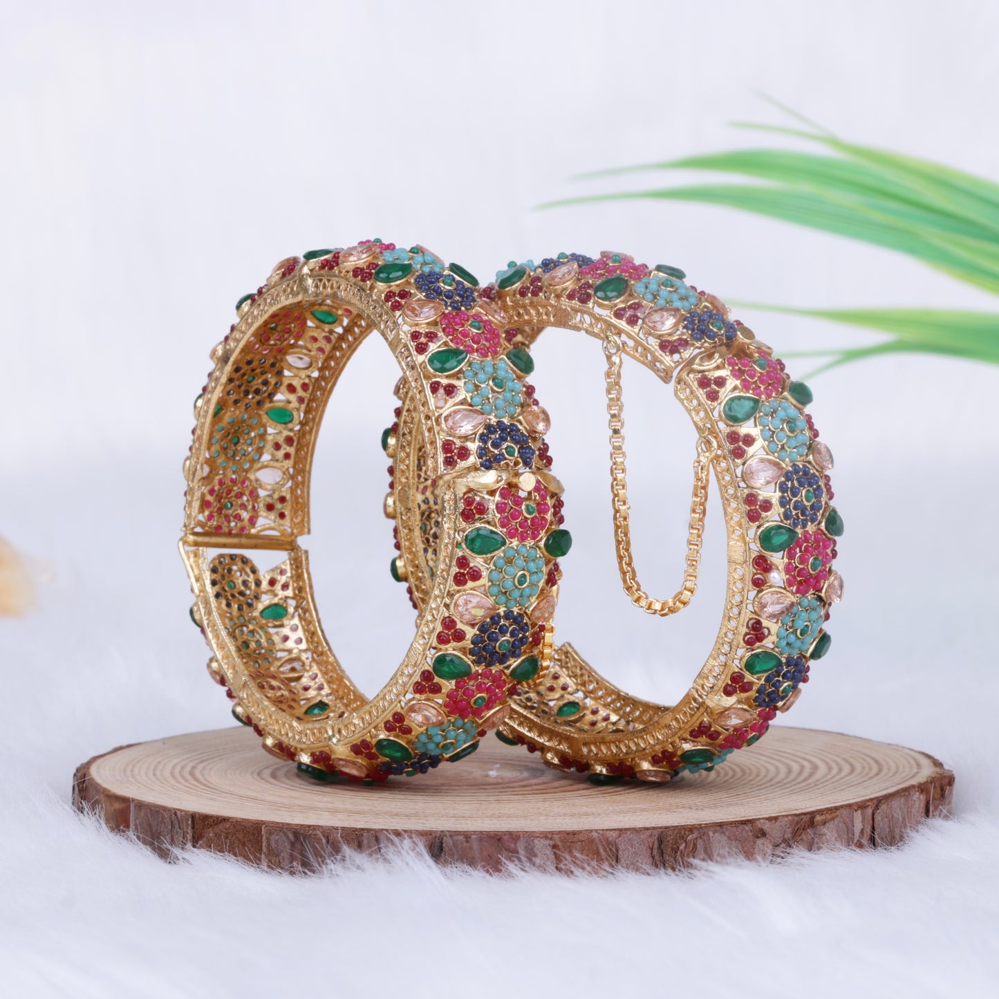 Navratan Sitara Spark Bangles