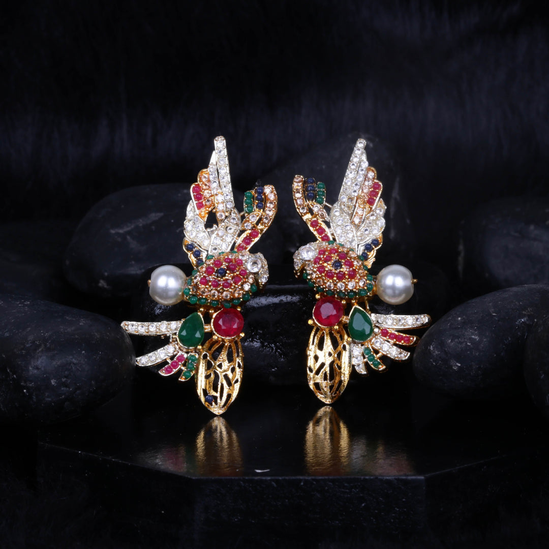 Elegant Parrot Earring