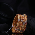 Load image into Gallery viewer, Noor-e-Riwaaj Four Piece Bangle
