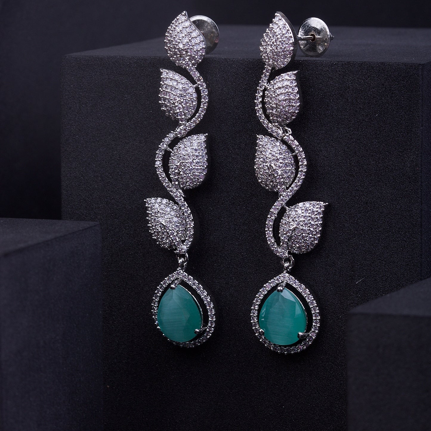 Diamond Drop Earrings