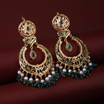 Load image into Gallery viewer, Heritage Kundan Jhumkas
