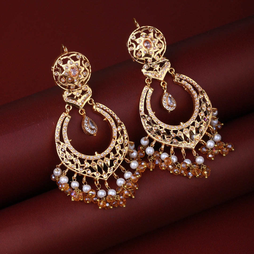 Heritage Kundan Jhumkas
