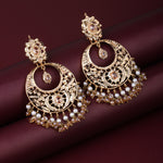 Load image into Gallery viewer, Zeenat Kundan Jhumkas
