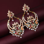 Load image into Gallery viewer, Navratna Heritage Chandbalis
