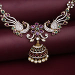 Load image into Gallery viewer, Peacock Grace Pendant Necklace Set
