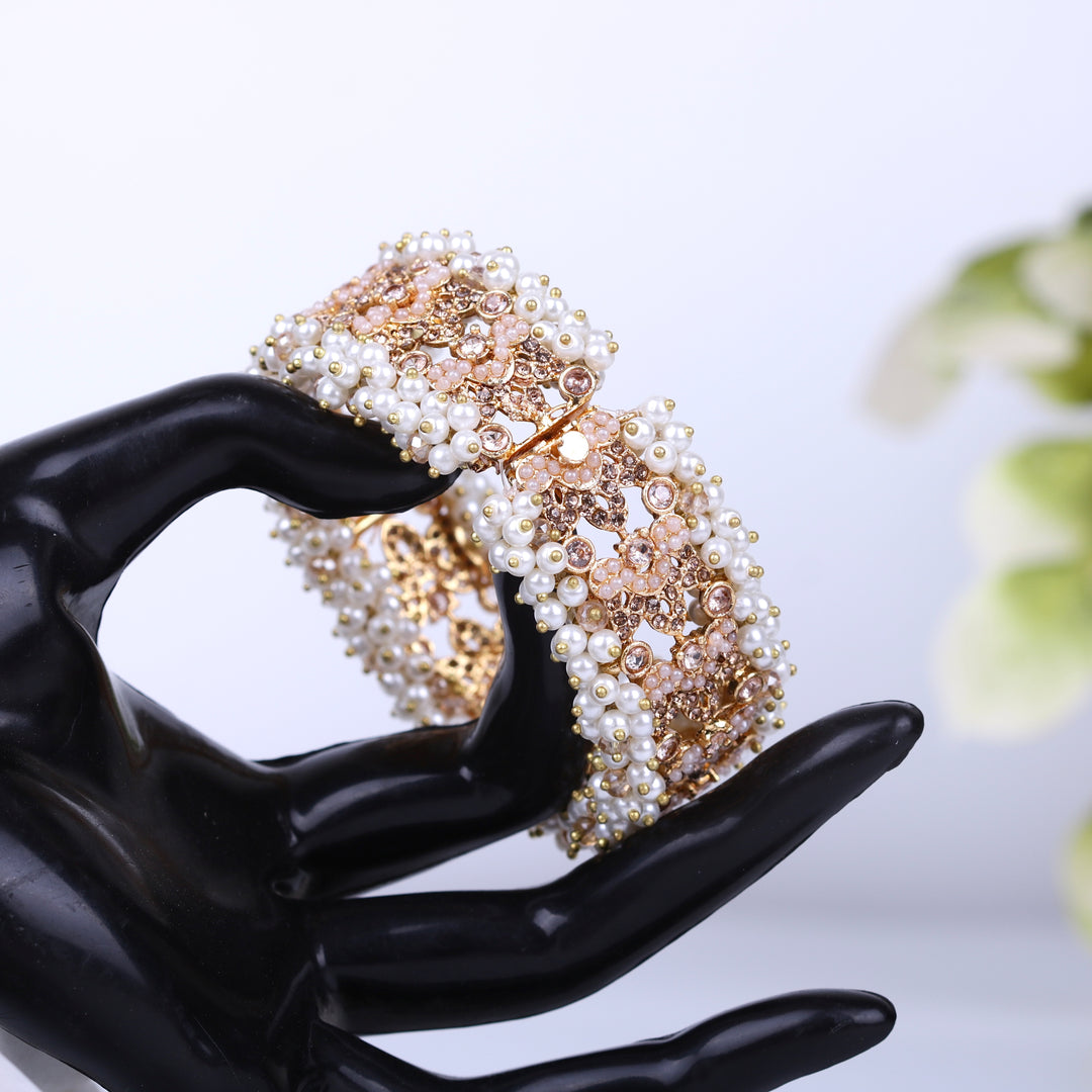 Gajra Pearl Single Bangle