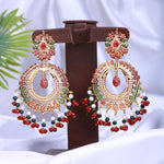 Load image into Gallery viewer, Naqashi Pearl Dangles
