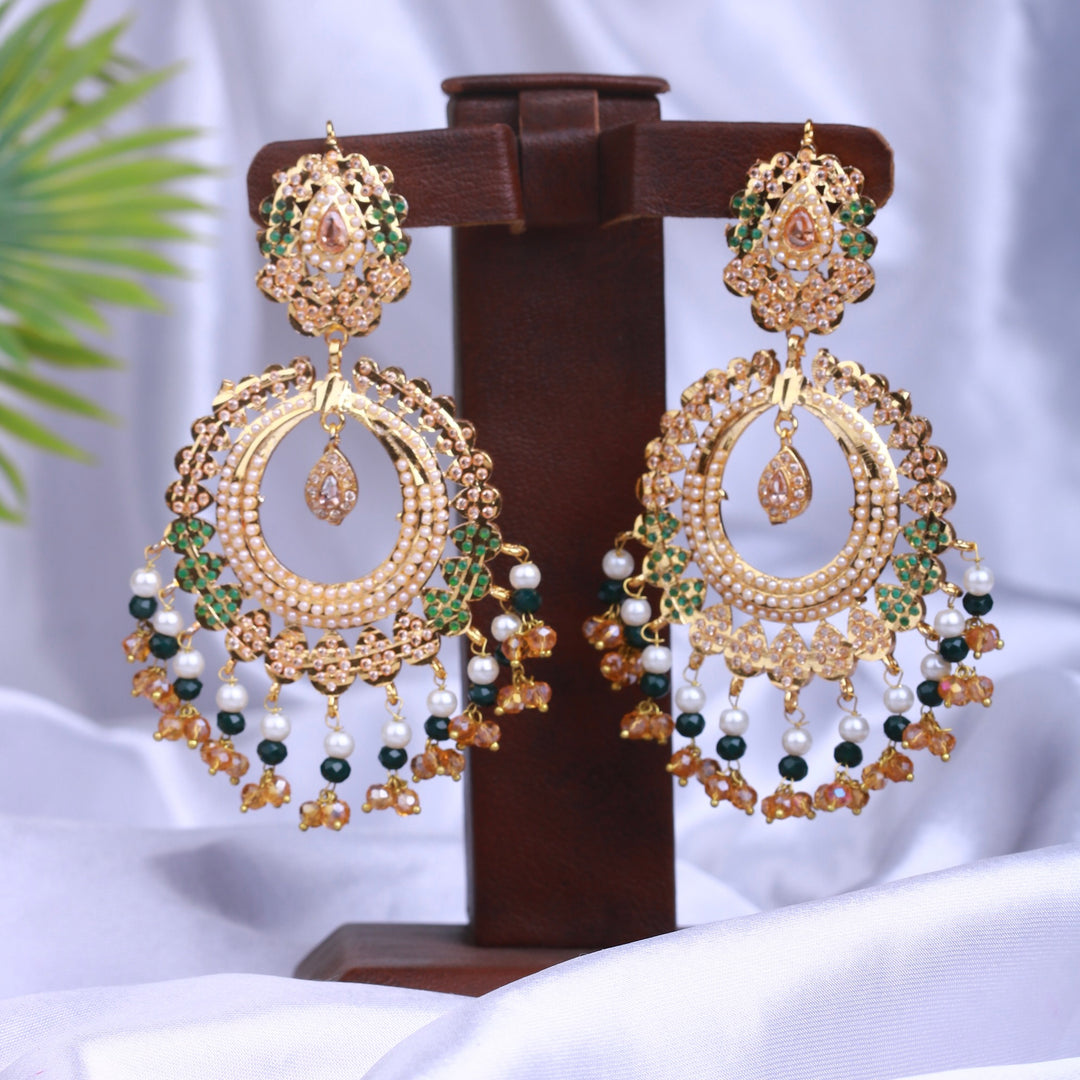 Naqashi Pearl Dangles