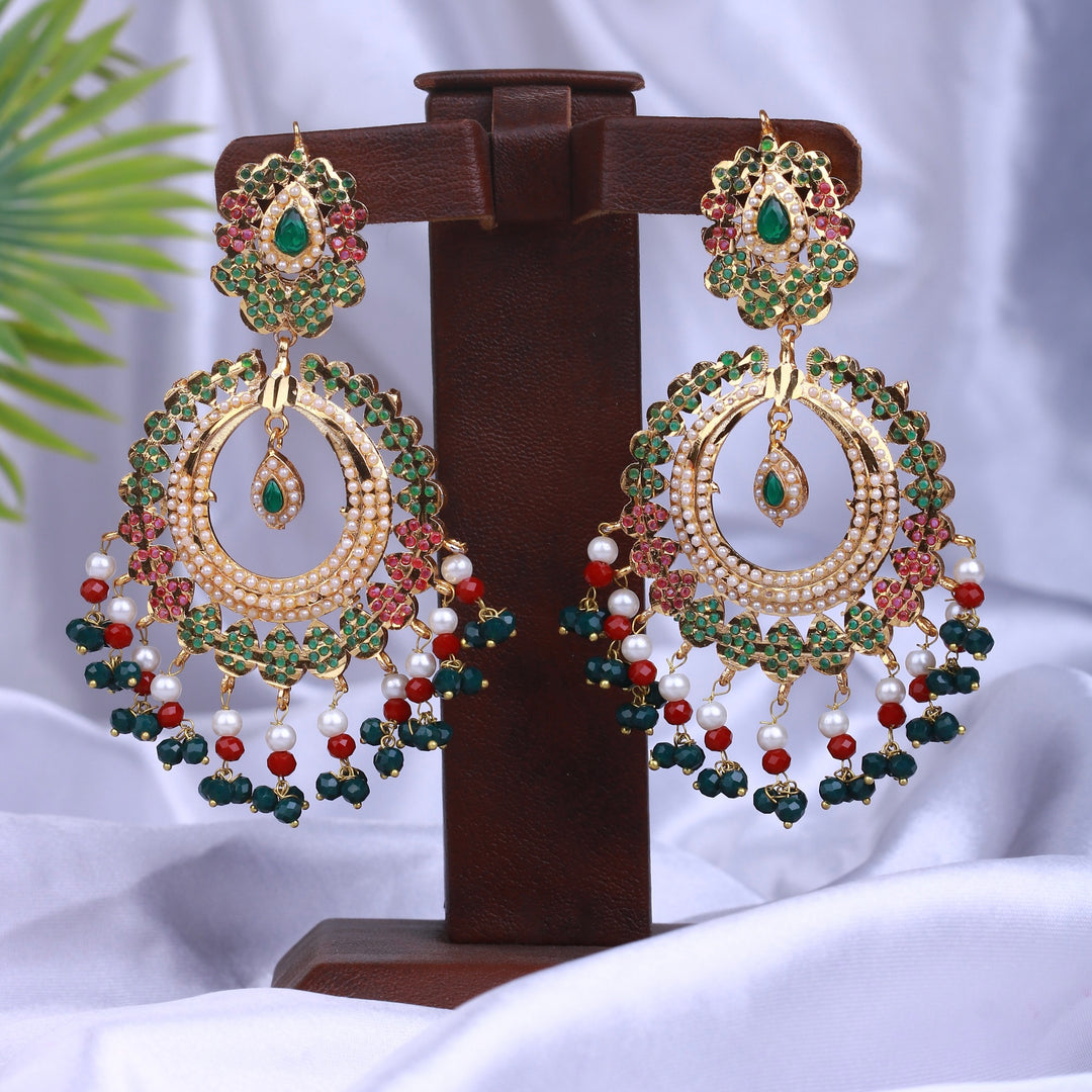Naqashi Pearl Dangles