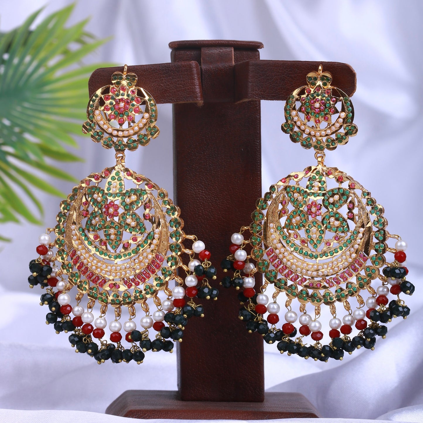 Royal Kundan Jhumkas