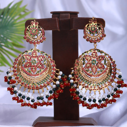 Royal Kundan Jhumkas