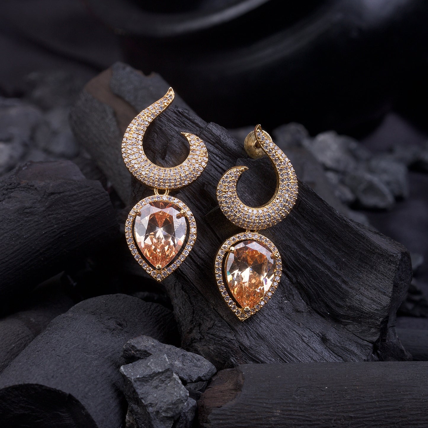 Gemstone Earring
