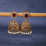 Load image into Gallery viewer, Aftab-e-Naurattan Jhumkas
