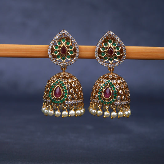 Royal Meenakshi Jhumkas