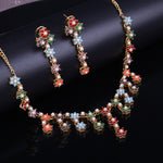 Load image into Gallery viewer, BLESSED BLOOM NECKLACE SET
