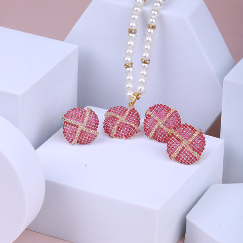 Premium quality Uncut Style Combo set with adjustable Ring