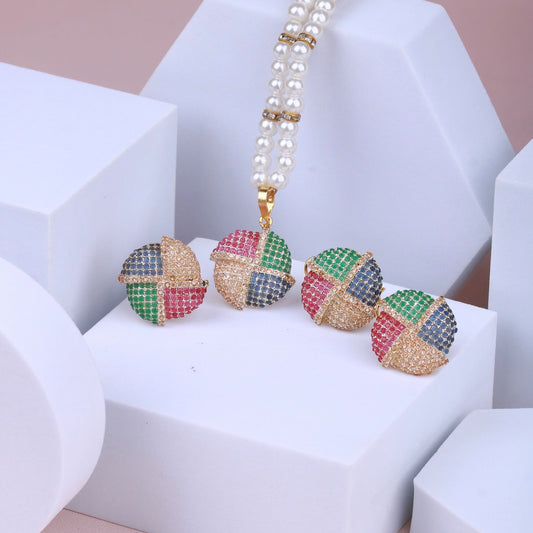 Premium quality Uncut Style Combo set with adjustable Ring