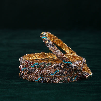 Zarmina Bangles Pack of 4