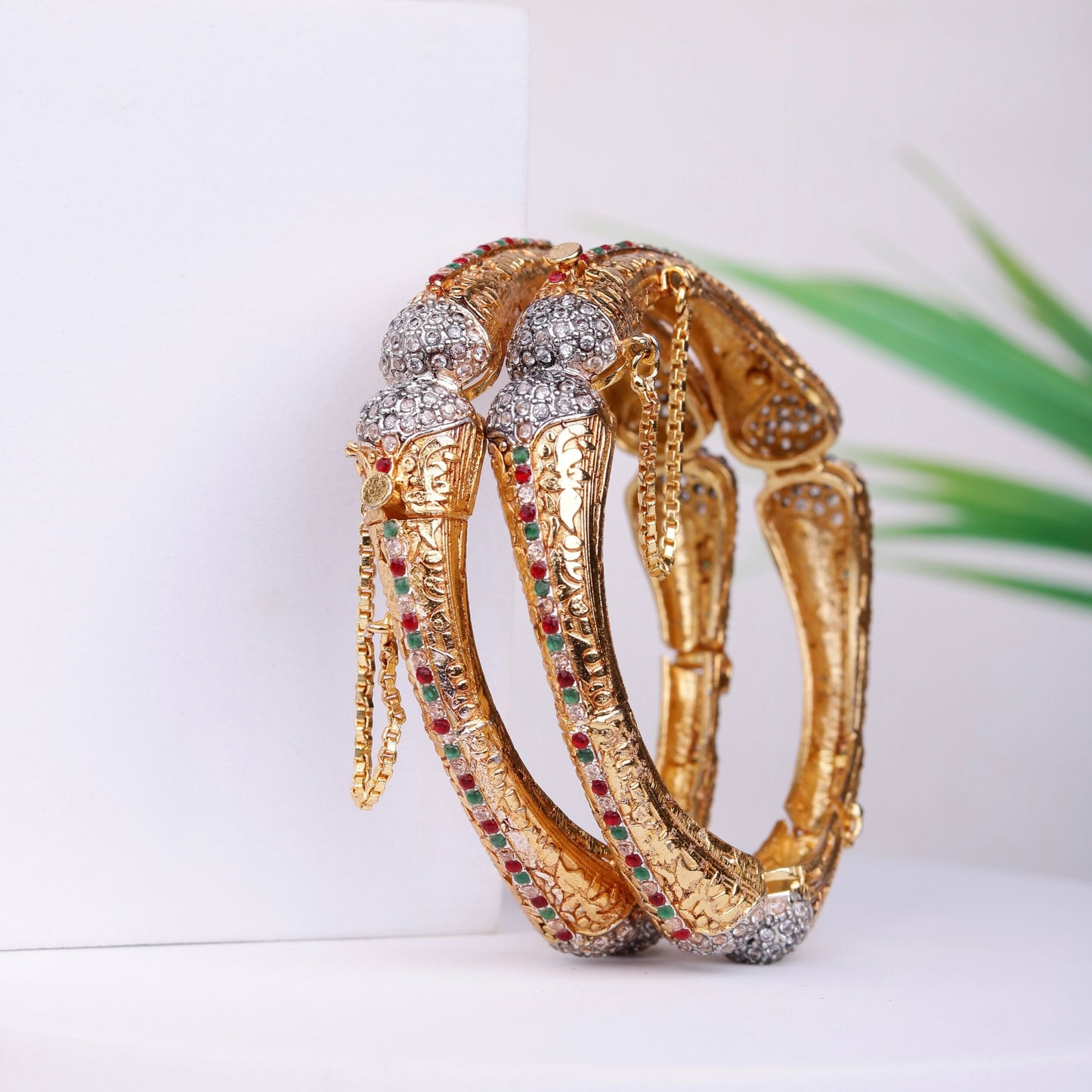 Noor-e-Rani – 22K Gold Polish Bangles