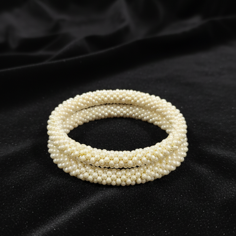 Pearl Whisper Bangles